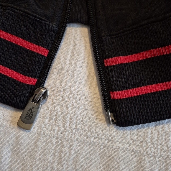 North Face A5 Summit Series women's size medium black, red & orange full zip up - Picture 7 of 12